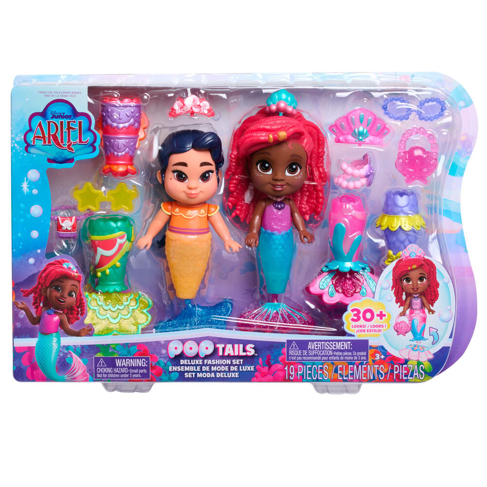 Muñeca Ariel + Lucia Ariel Disney 19cm - imagen 3