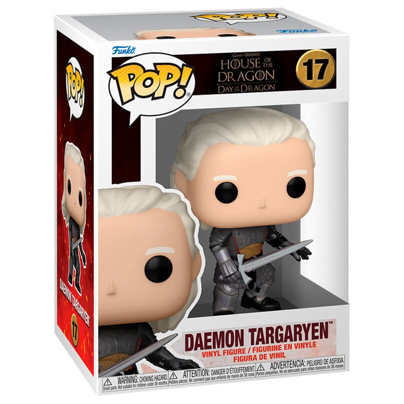 Figura POP La Casa del Dragon Daemon Targaryen - imagen 2
