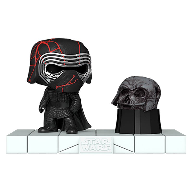 Figura POP Deluxe Star Wars Kylo Ren with Darth Vader Helmet - imagen 2