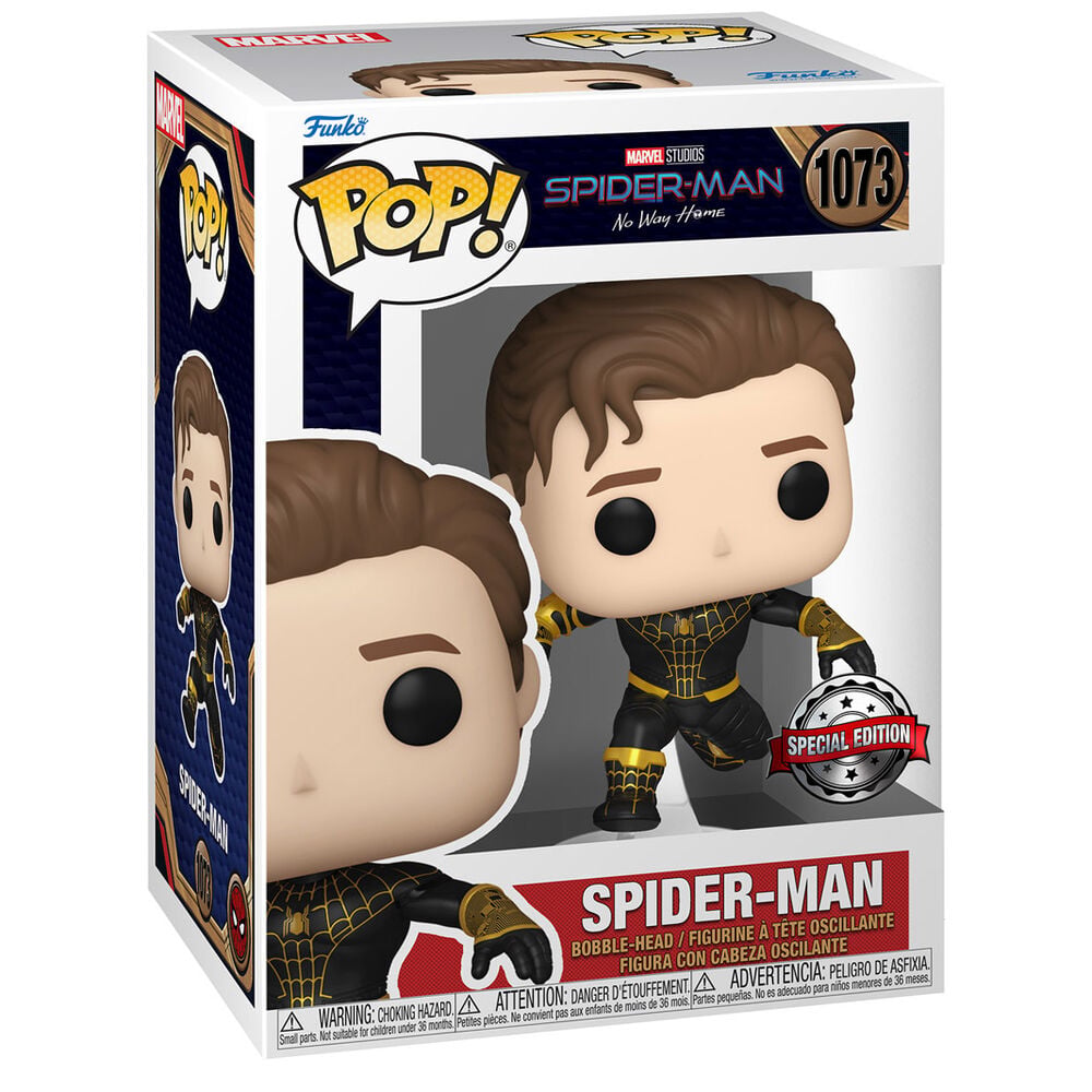 Figura POP Marvel Spiderman No Way Home Spider-Man Exclusive 5 + 1 Chase - imagen 2