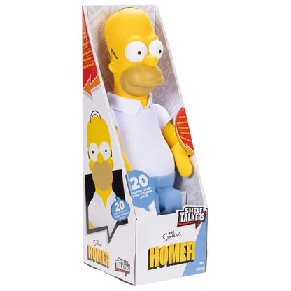 Peluche parlante Homer Shelf Los Simpsons ingles 33cm - imagen 4