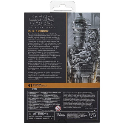 Set figuras IG-12 & Grogu The Mandalorian Star Wars 15cm - imagen 11