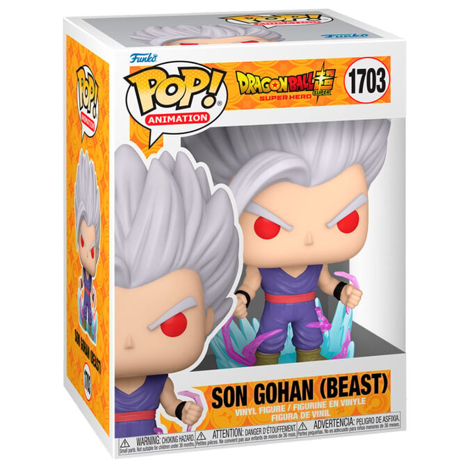 Figura POP Dragon Ball Super Super Hero Gohan Beast 5 + 1 Chase - imagen 4