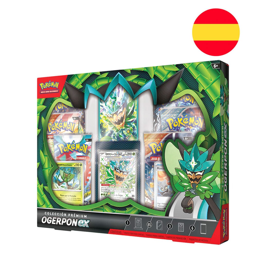 Estuche cartas Ogerpon EX Pokemon español - imagen 2