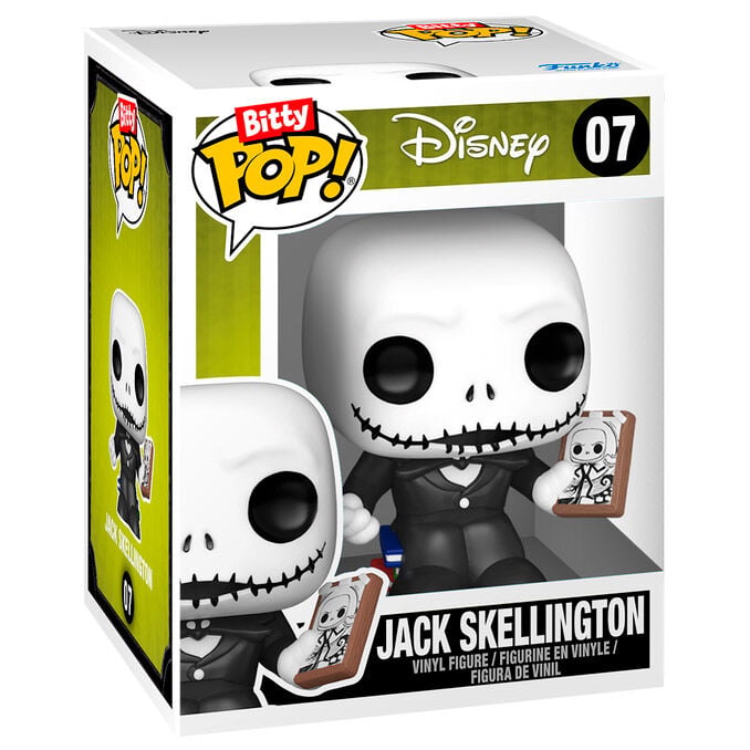 Figura Bitty POP Town Disney Pesadilla Antes de Navidad Jack at Home - imagen 3