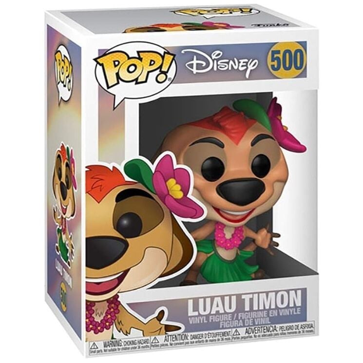 Figura POP Disney El Rey Leon Luau Timon - imagen 2
