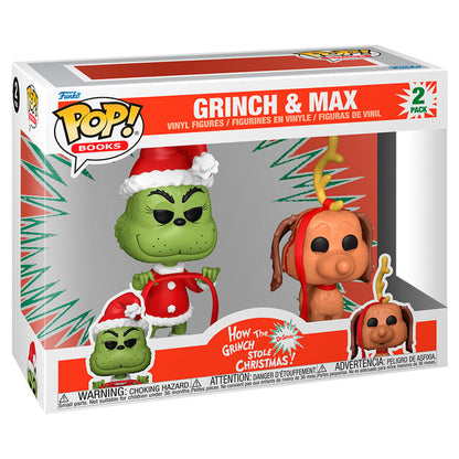 Blister 2 figuras POP The Grinch - Grinch & Max - imagen 2