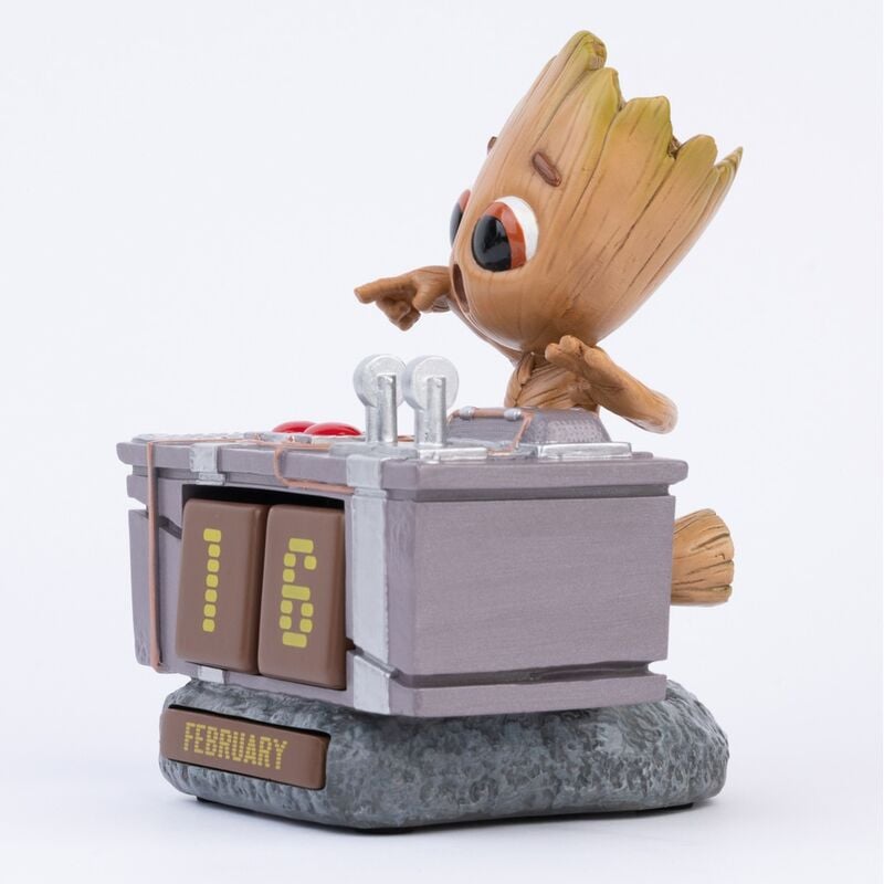 Calendario Perpetuo 3D Groot Death Button Guardianes de la Galaxia Marvel - imagen 3