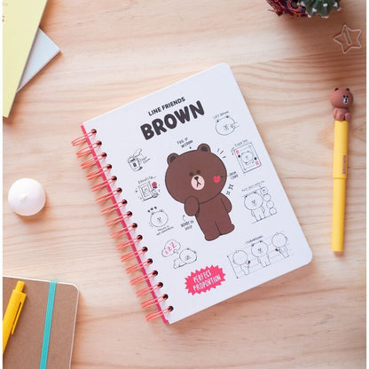 Cuaderno A5 Line Friends