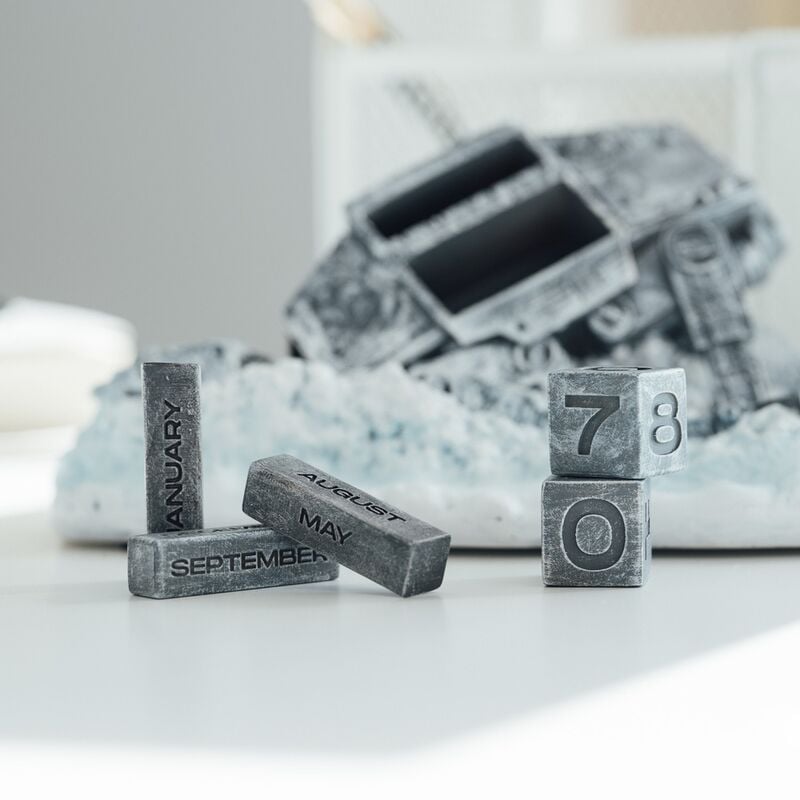 Calendario Perpetuo 3D AT-AT Derribado Star Wars - imagen 5