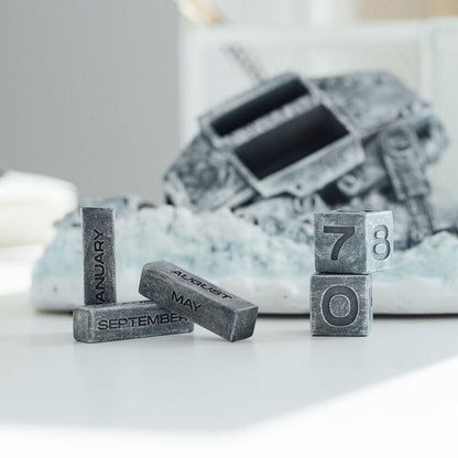 Calendario Perpetuo 3D AT-AT Derribado Star Wars - imagen 5