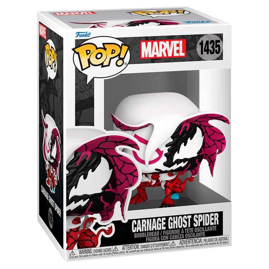 Figura POP Marvel Carnage Ghost Spider - imagen 2