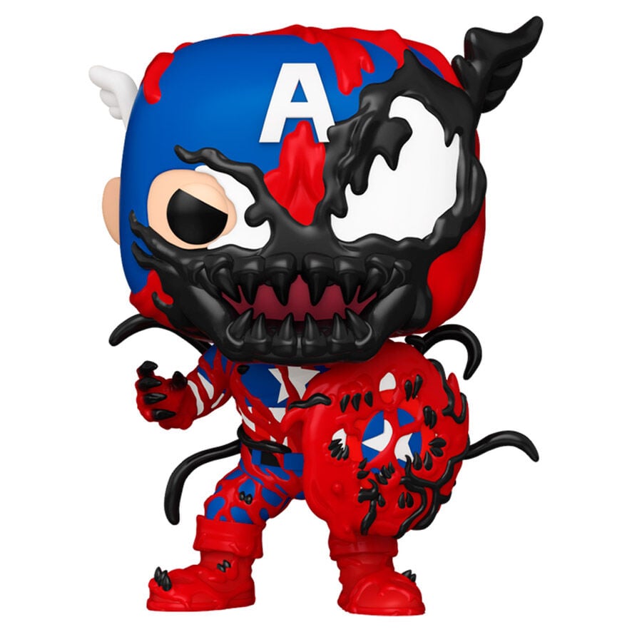 Figura POP Marvel Carnage Capitan America - imagen 2