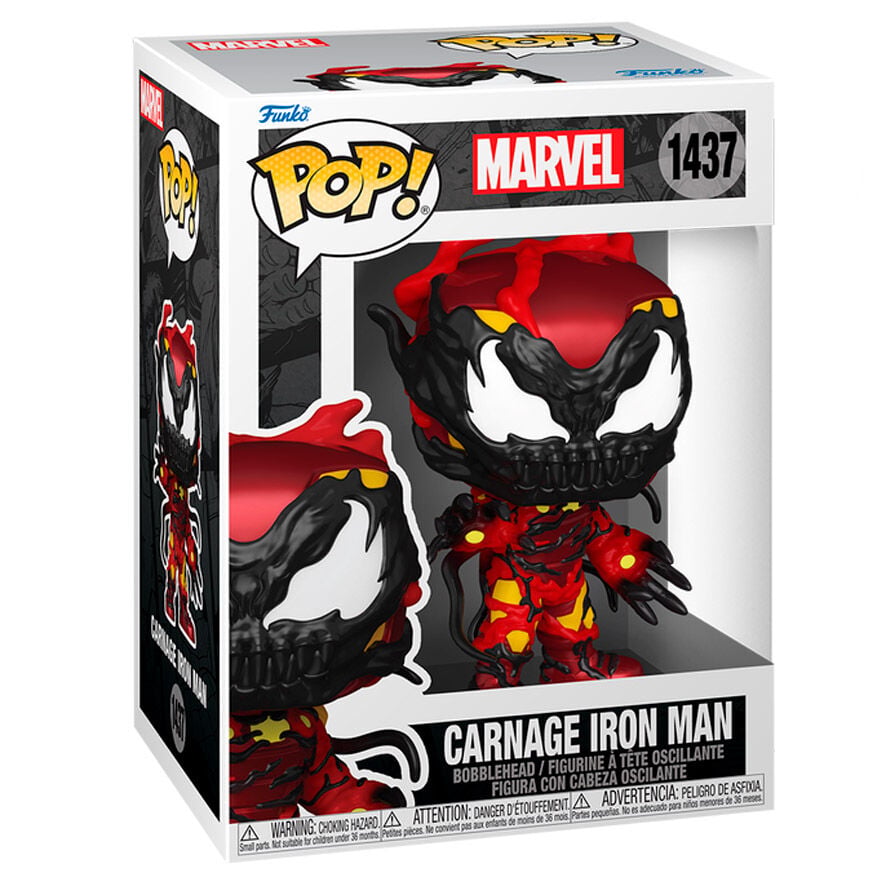 Figura POP Marvel Carnage Iron Man - imagen 2