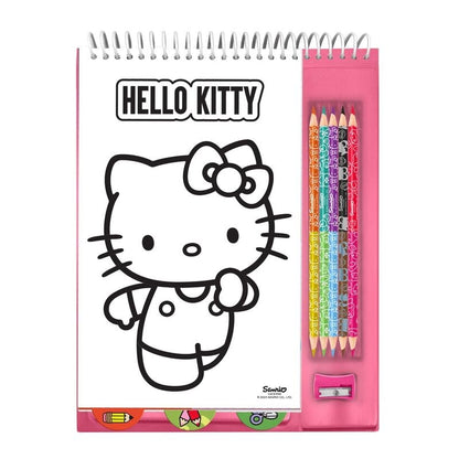 Set colorear lapices Hello Kitty - imagen 2