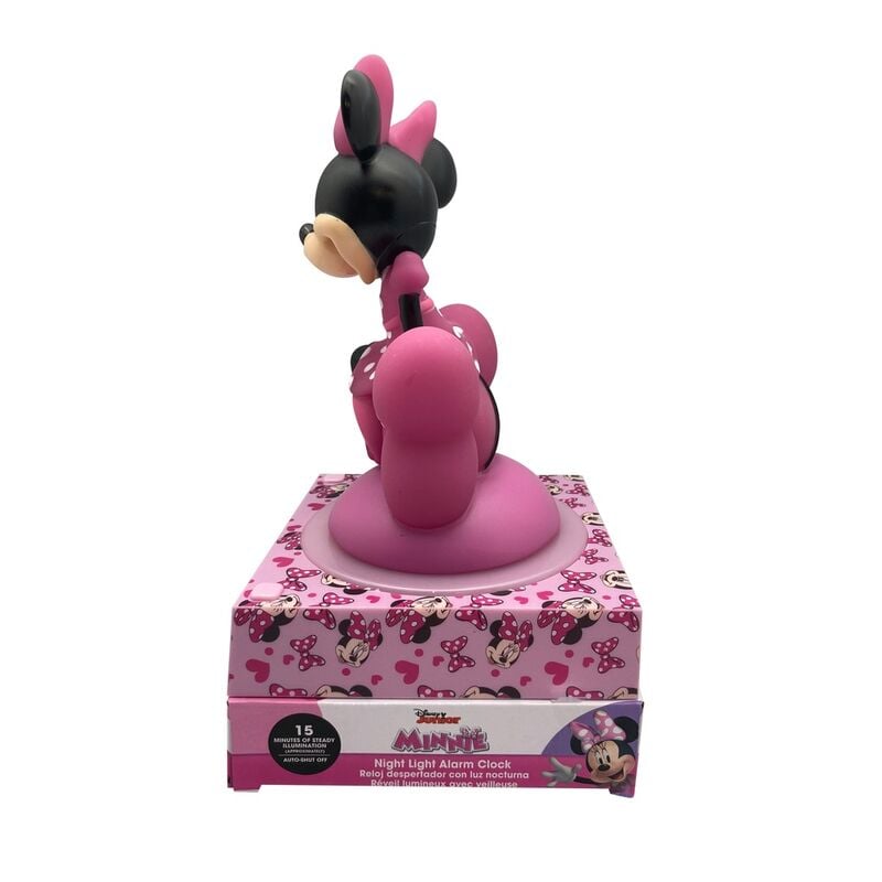 Lampara 3D con despertador Minnie Disney - imagen 4