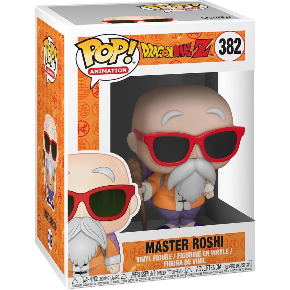 Figura POP Dragon Ball Z Gohan Master Roshi with Staff - imagen 3