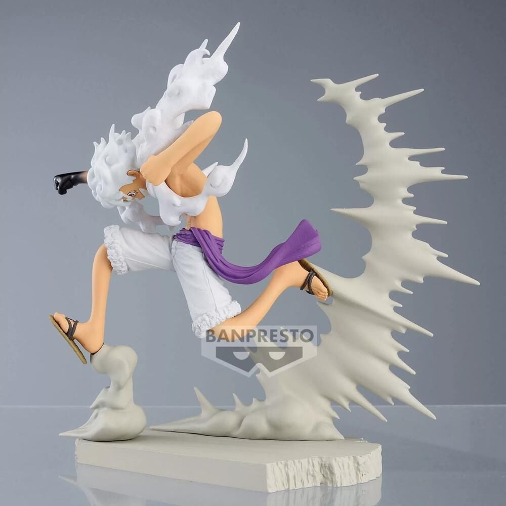 Figura Monkey D Luffy Gears5 Senkozekkei One Piece 7cm - imagen 2