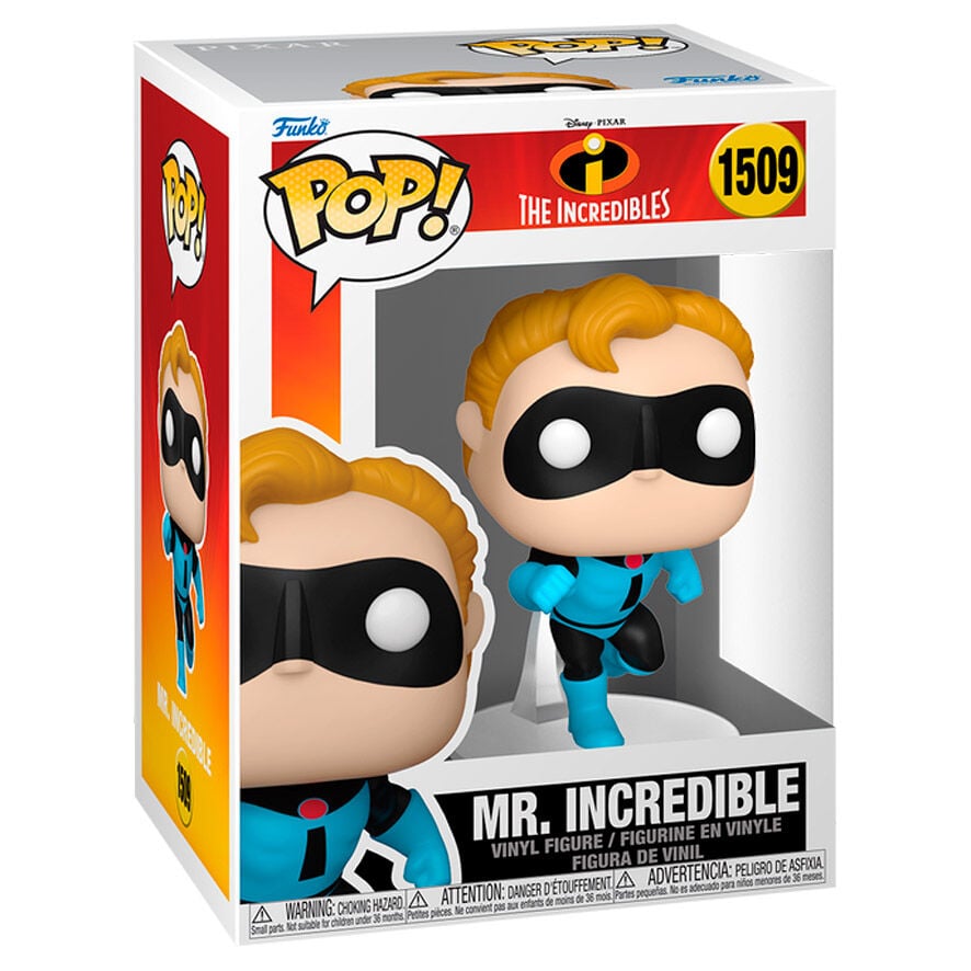 Figura POP The Incredibles Mr. Incredible 5 + 1 Chase - imagen 2