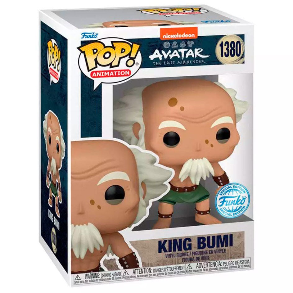 Figura POP Avatar The Last Airbender King Bumi Exclusive - imagen 2