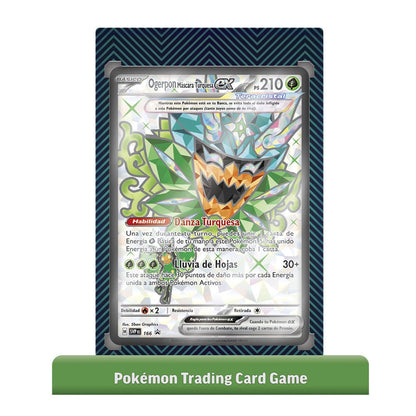 Estuche cartas Ogerpon EX Pokemon español - imagen 4