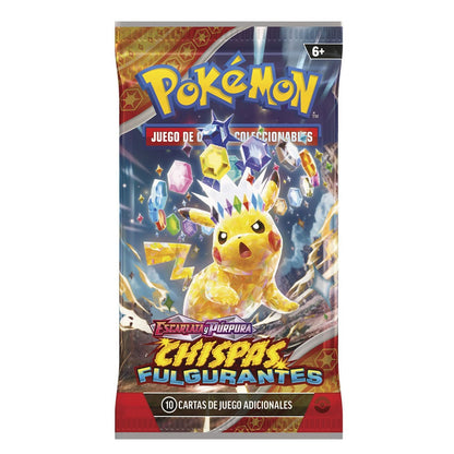 Sobre cartas Chispas Fulgurantes Pokemon español - imagen 4