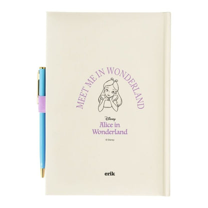 Cuaderno A5 premium + boligrafo Alicia en el Pais de las Maravillas Disney - imagen 2