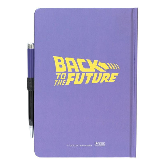 Cuaderno A5 premium + boligrafo Regreso al Futuro - imagen 2