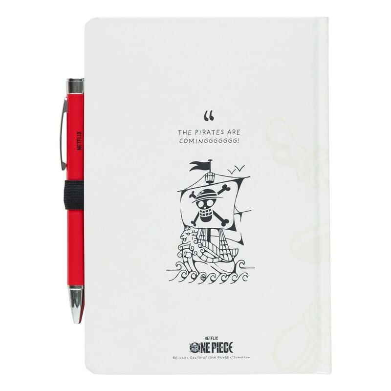 Cuaderno A5 premium + boligrafo proyector One Piece - imagen 2
