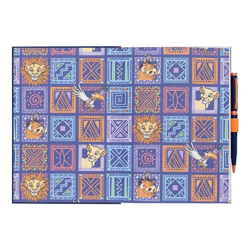 Cuaderno A5 premium + boligrafo El Rey Leon Disney - imagen 3