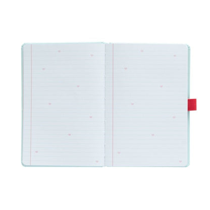 Cuaderno A5 premium + boligrafo proyector Purrfect Love Pusheen