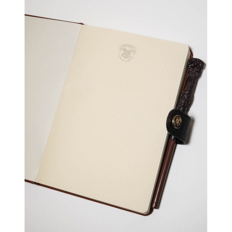Cuaderno A5 premium + boligrafo varita Hogwarts Harry Potter - imagen 4