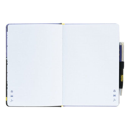 Cuaderno A5 premium + boligrafo Regreso al Futuro
