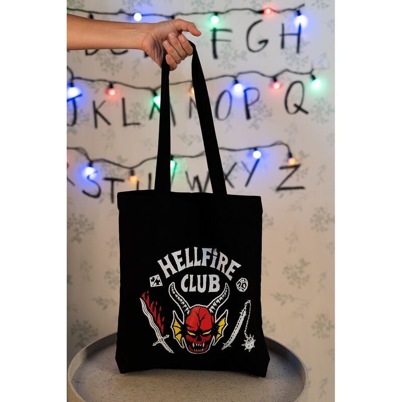 Bolsa shopping Hellfire Club Stranger Things - imagen 4