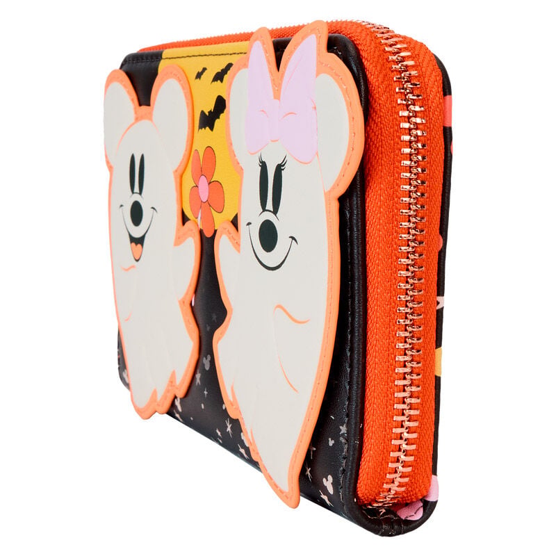 Cartera Floral Ghost Mickey & Minnie Disney Loungefly - imagen 3