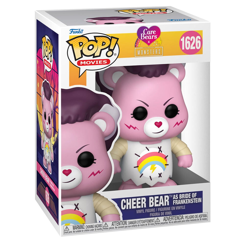 Figura POP Care Bears x Monsters Cheer Bear as Bride of Frankenstein - imagen 2