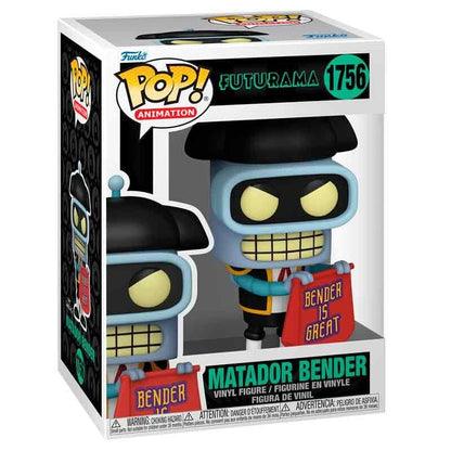 Figura POP Futurama Matador Bender - imagen 2
