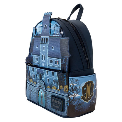 Mochila Nevermore Academy Miercoles Loungefly - imagen 2