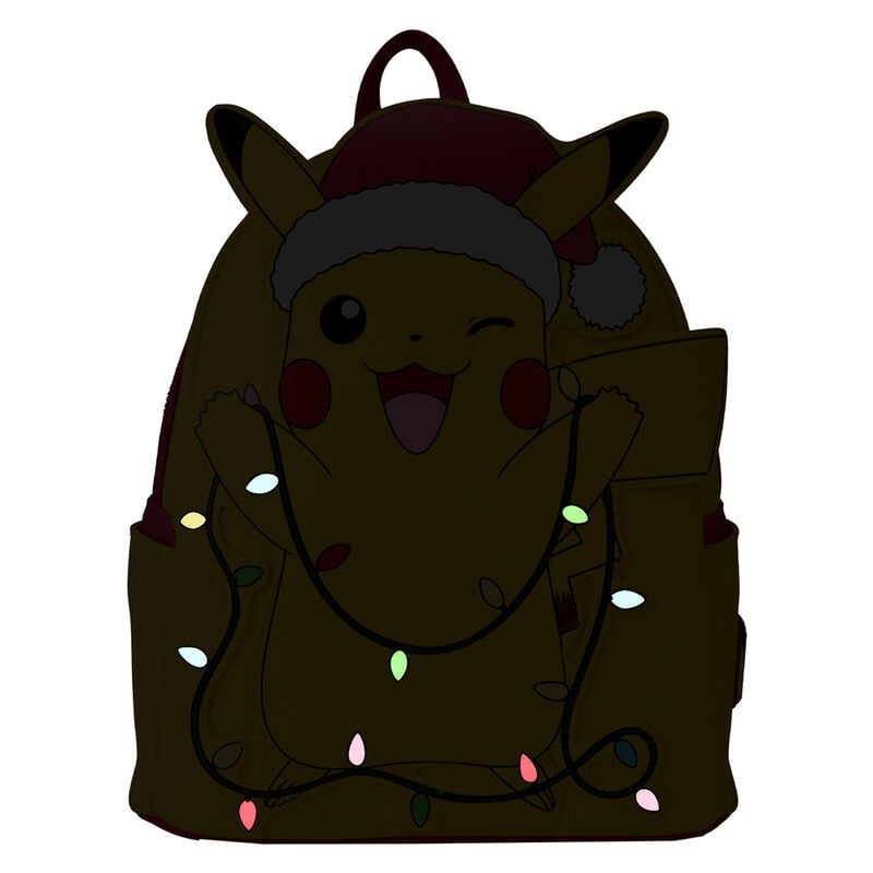 Mochila Holiday Pikachu Pokemon Loungefly - imagen 3