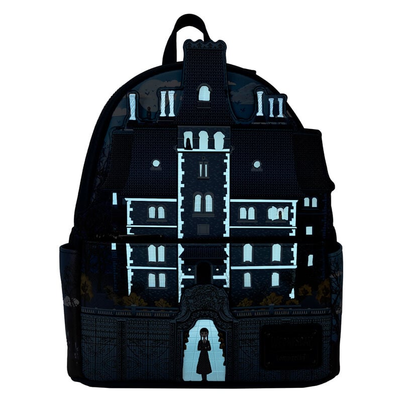 Mochila Nevermore Academy Miercoles Loungefly - imagen 3