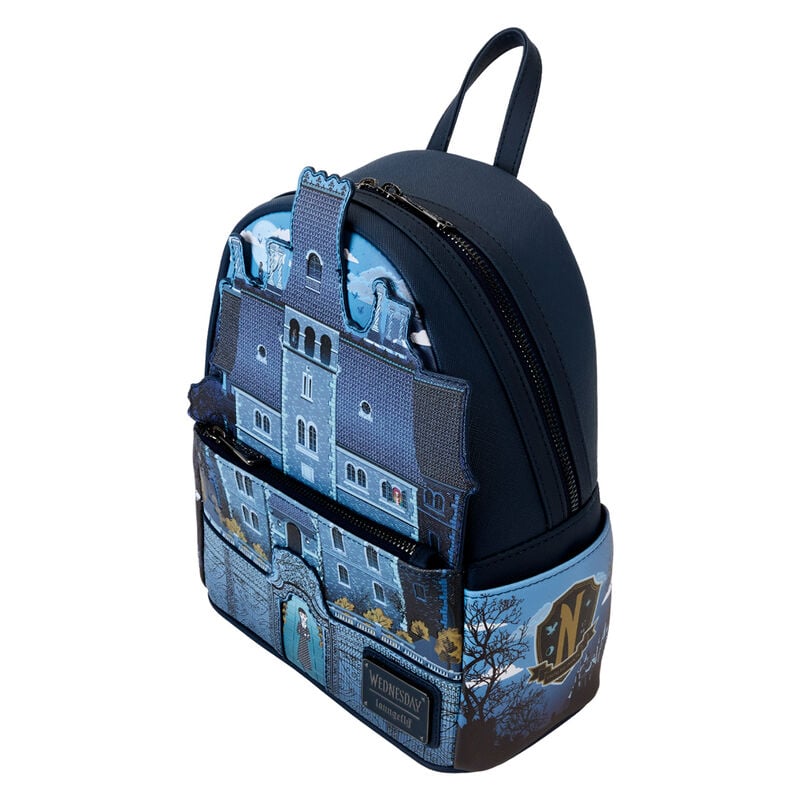Mochila Nevermore Academy Miercoles Loungefly - imagen 4