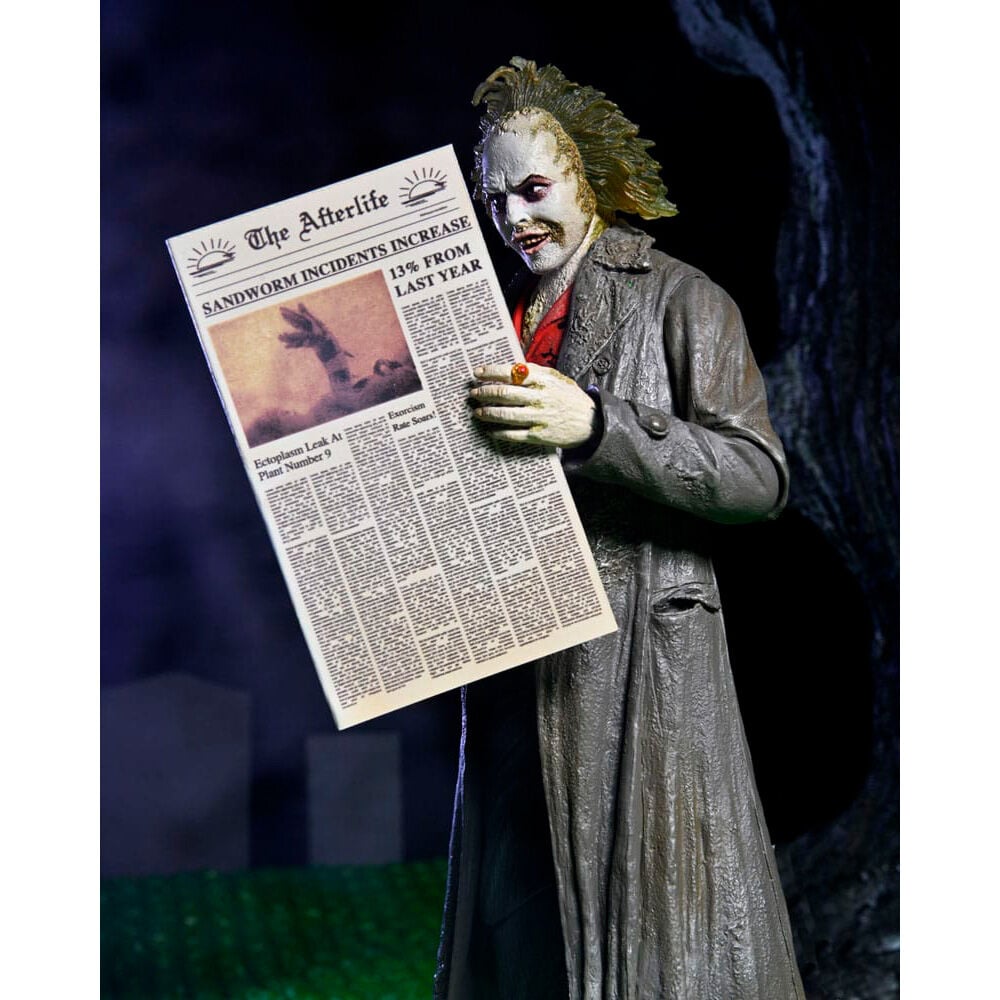 Figura Ultimate Beetlejuice: Tour Guide The Bio-Exorcist Beetlejuice 1988 18cm - imagen 4