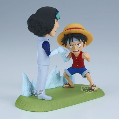Figura Monkey D. Luffy vs Kuzan World Collectable Figure Log Stories One Piece - imagen 2