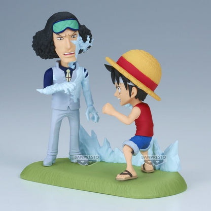 Figura Monkey D. Luffy vs Kuzan World Collectable Figure Log Stories One Piece - imagen 3