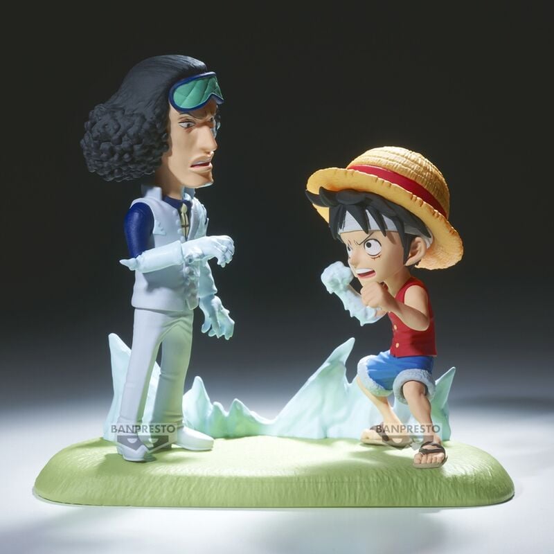 Figura Monkey D. Luffy vs Kuzan World Collectable Figure Log Stories One Piece - imagen 4