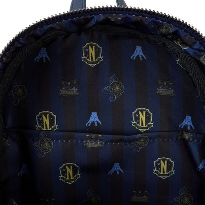 Mochila Nevermore Academy Miercoles Loungefly - imagen 6