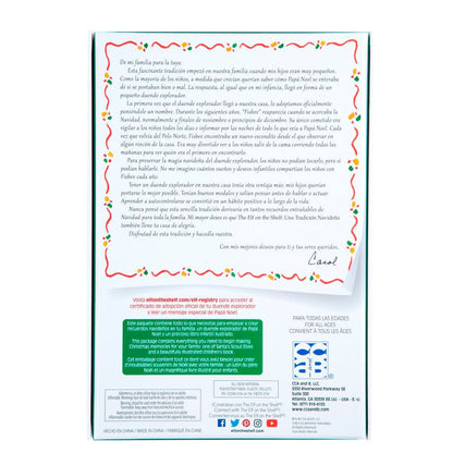 Set Cuento + Muñeco Elfo The Elf On the Shelf español