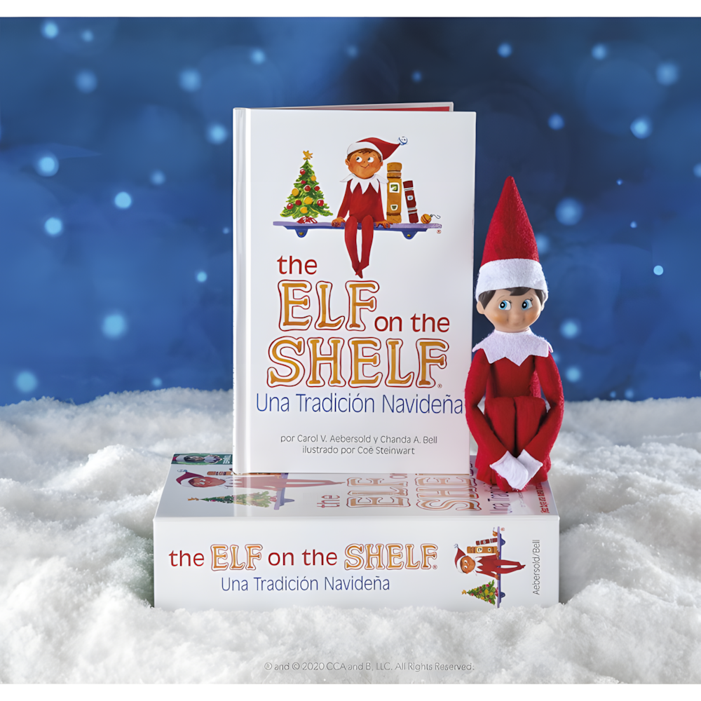 Set Cuento + Muñeco Elfo The Elf On the Shelf español - imagen 5