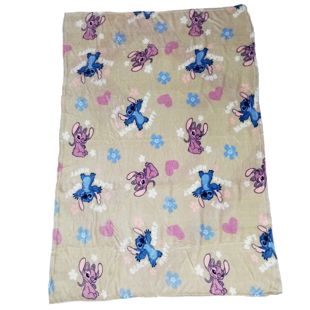 Manta coralina Stitch Disney 110x150cm - imagen 2