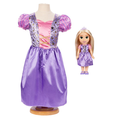 Muñeca Rapunzel 38cm + Disfraz Disney